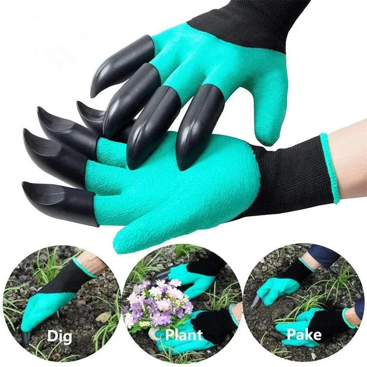 Luvas de Plástico Para Jardinagem