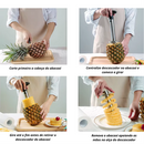 Descascador e Fatiador de Abacaxi em Aço Inoxidável Zader - Últimas Unidades!