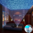 Projetor Night Light de Ondas do Oceano LED com Controle Remoto