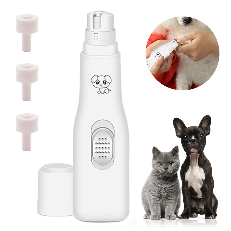 Cortador de Unha Elétrico Profissional USB para Pets
