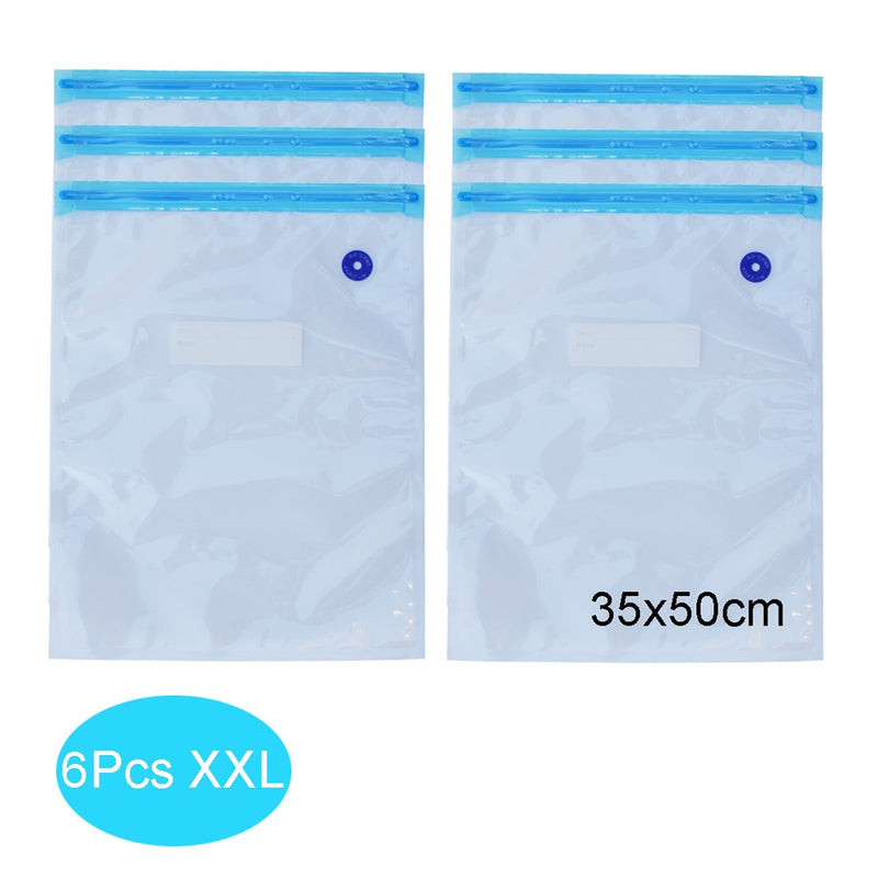 kit de Sacos à Vácuo Reutilizável com Bomba