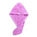 Toalha Mágica de Microfibra para Secagem Rápida de Cabelo