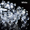 Corda de luzes de flores em LED