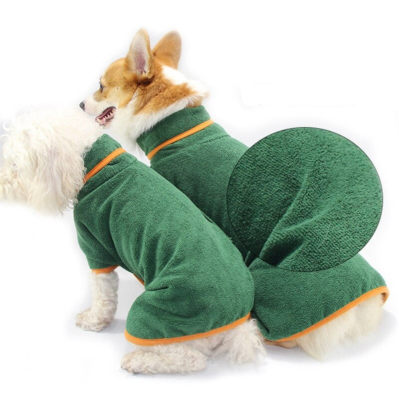 Roupão de Banho para Cachorro