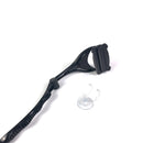 Aparador de pêlos Corpo Perna Costas Cabo longo duas lâminas dobráveis