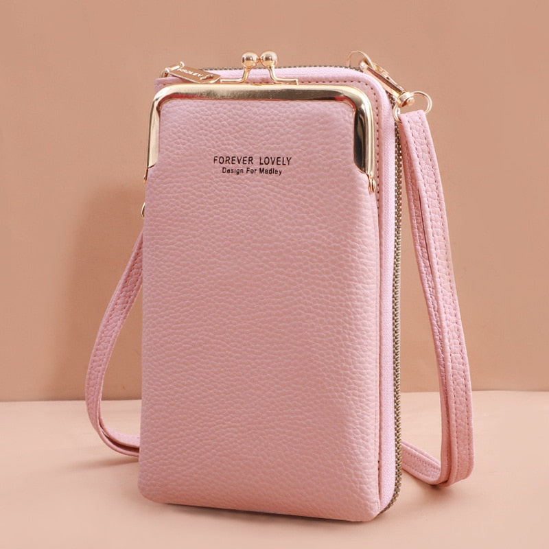 Mini bolsa transversal para celulares