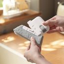 Escova de limpeza 2 em 1 de sulcos para portas deslizantes Macroupta