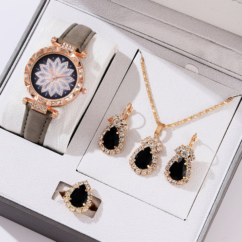 Novo conjunto de 5 peças femininas Montre Femme