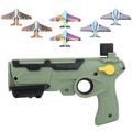 Pistola Catapulta de Brinquedo Lançador de Avião