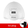 Máquina com lâmpada LED UV para secagem de unha