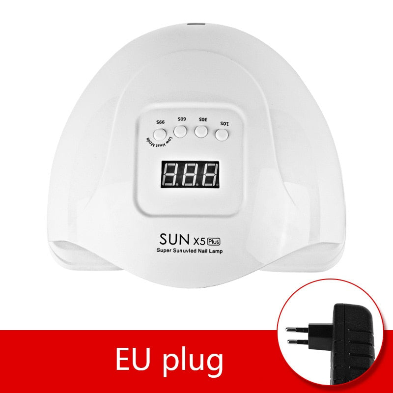 Máquina com lâmpada LED UV para secagem de unha