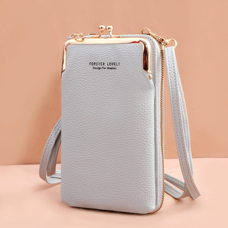 Mini bolsa transversal para celulares