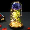 Flores decorativas artificiais de LED com acrílico