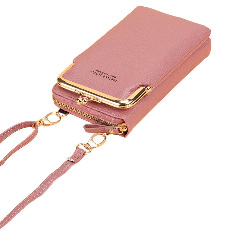 Mini bolsa transversal para celulares