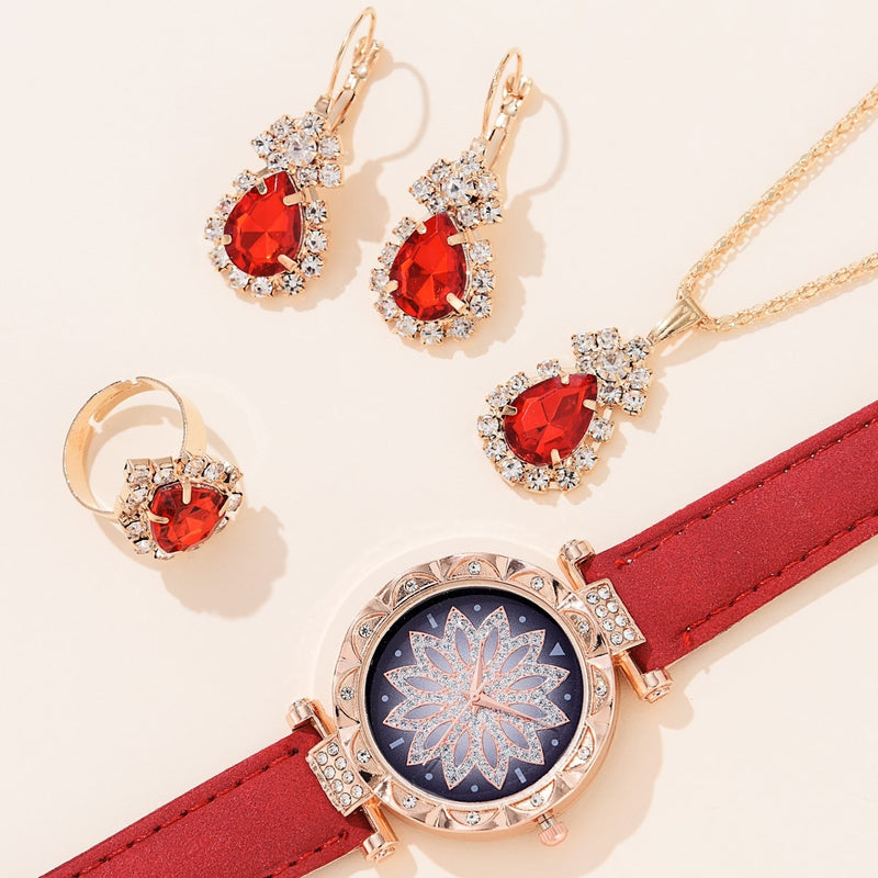 Novo conjunto de 5 peças femininas Montre Femme