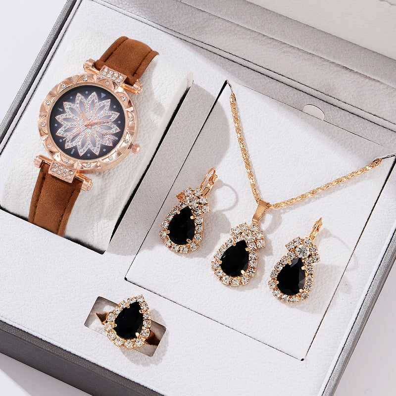 Novo conjunto de 5 peças femininas Montre Femme