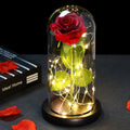 Flores decorativas artificiais de LED com acrílico