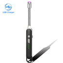 Isqueiro Elétrico Recarregável LED