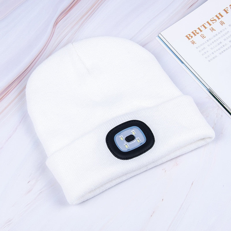 Gorro Inteligente com Iluminação em LED