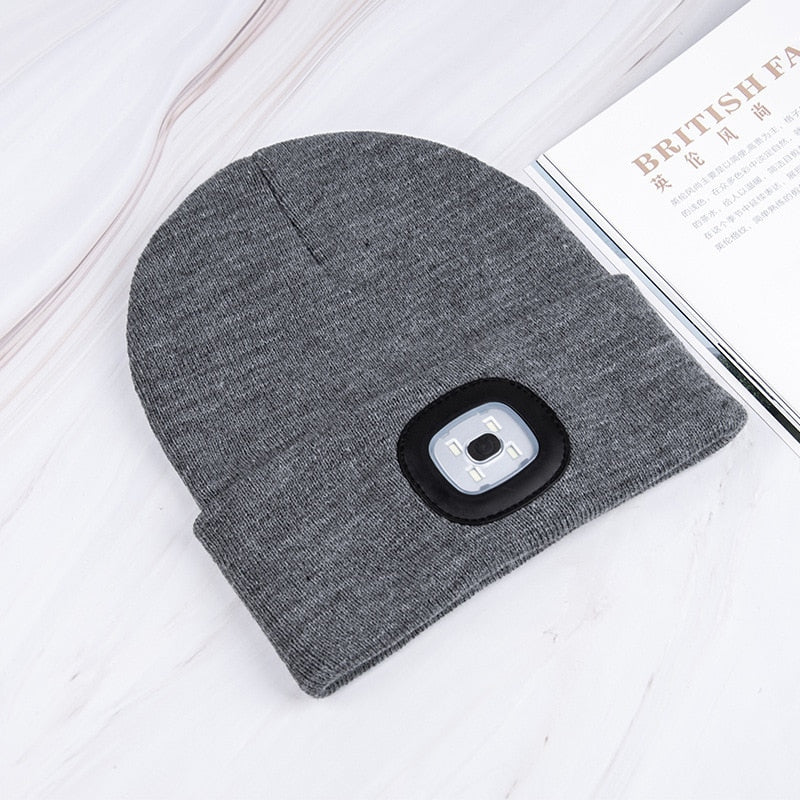 Gorro Inteligente com Iluminação em LED
