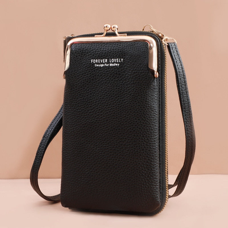 Mini bolsa transversal para celulares
