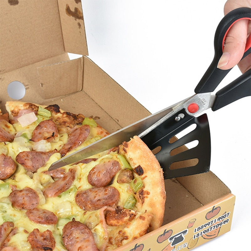 Tesoura Corta Pizza 2 em 1