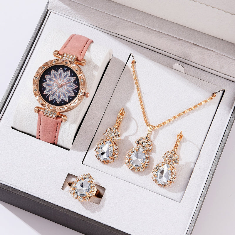 Novo conjunto de 5 peças femininas Montre Femme