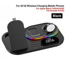 Base de Carregamento por indução 4 em 1 Wireless