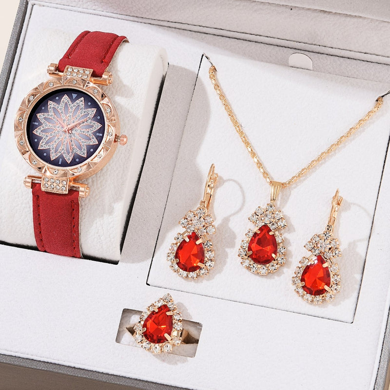 Novo conjunto de 5 peças femininas Montre Femme