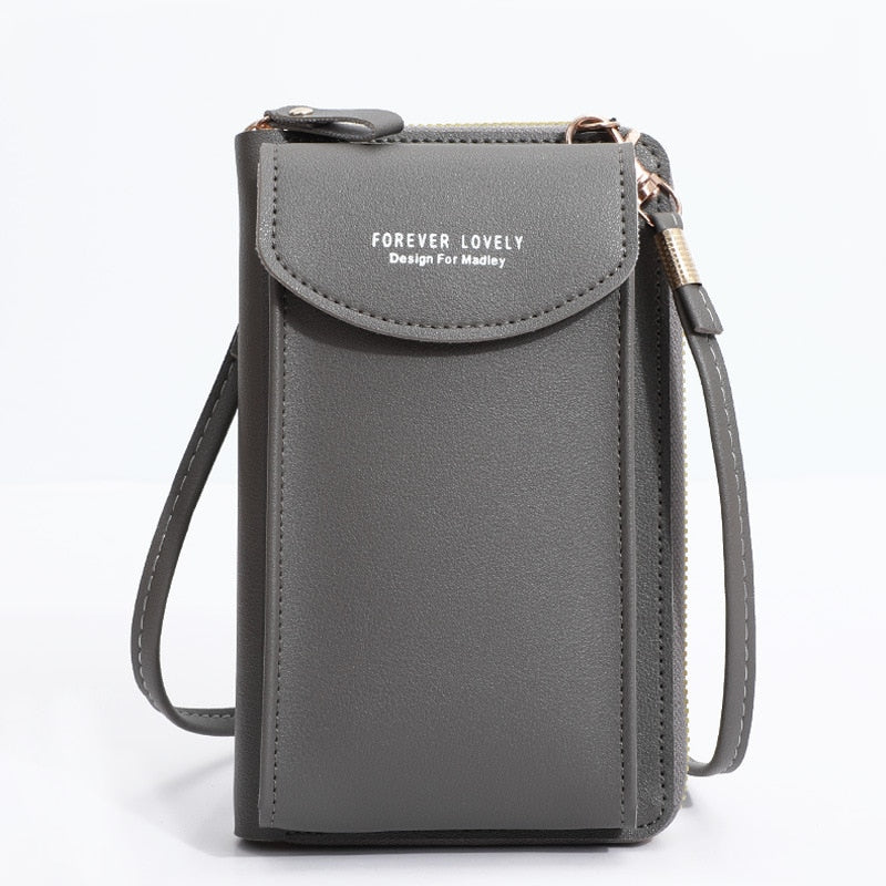 Mini bolsa transversal para celulares