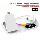 Base de Carregamento por indução 4 em 1 Wireless