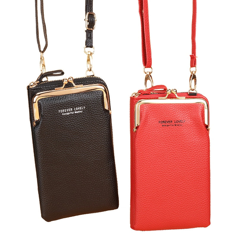Mini bolsa transversal para celulares