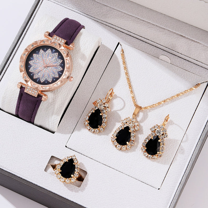 Novo conjunto de 5 peças femininas Montre Femme