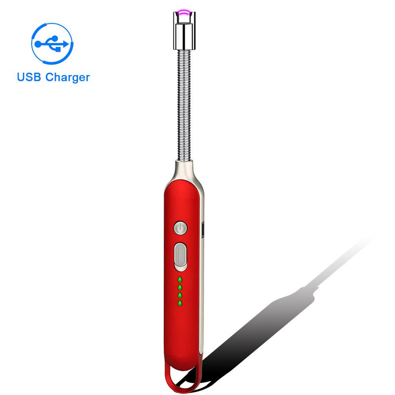 Isqueiro Elétrico Recarregável LED