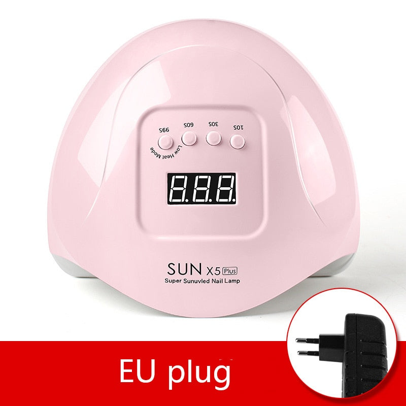 Máquina com lâmpada LED UV para secagem de unha