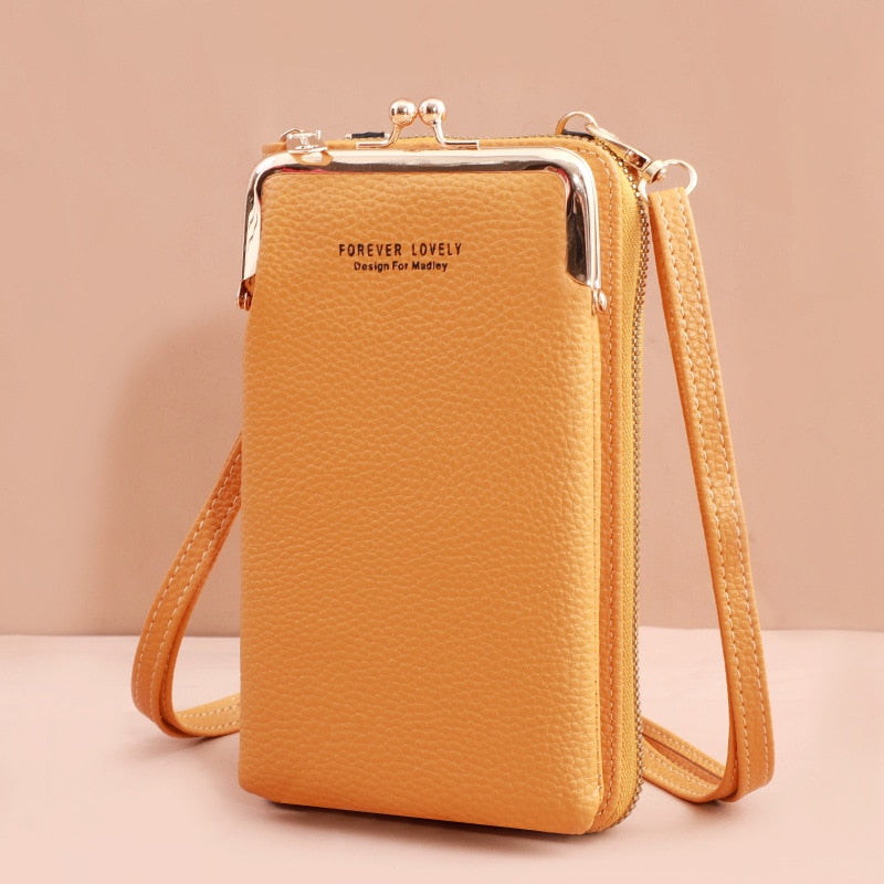 Mini bolsa transversal para celulares