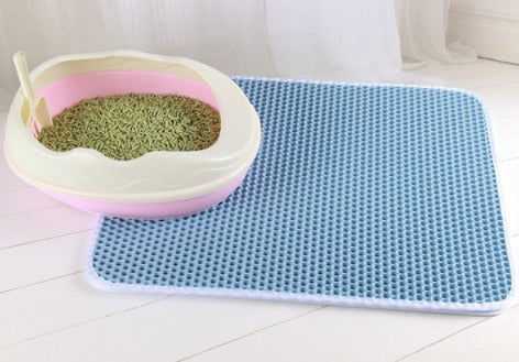 Tapete Higiênico de Dupla Camada para Gatos