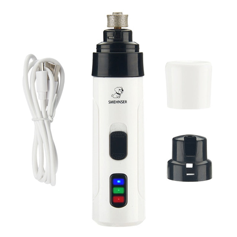 Cortador de Unha Elétrico Profissional USB para Pets