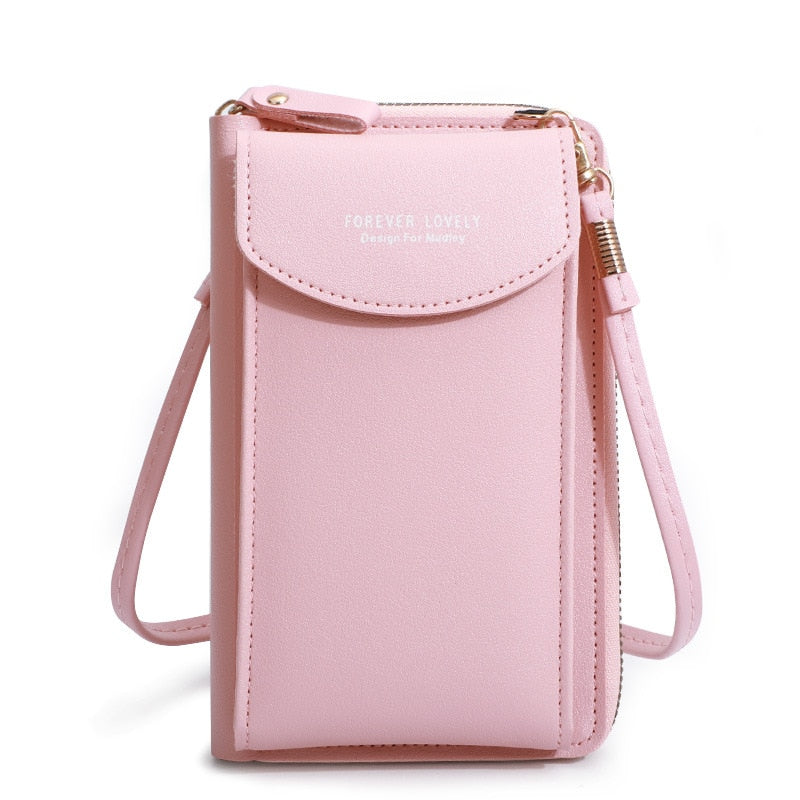 Mini bolsa transversal para celulares