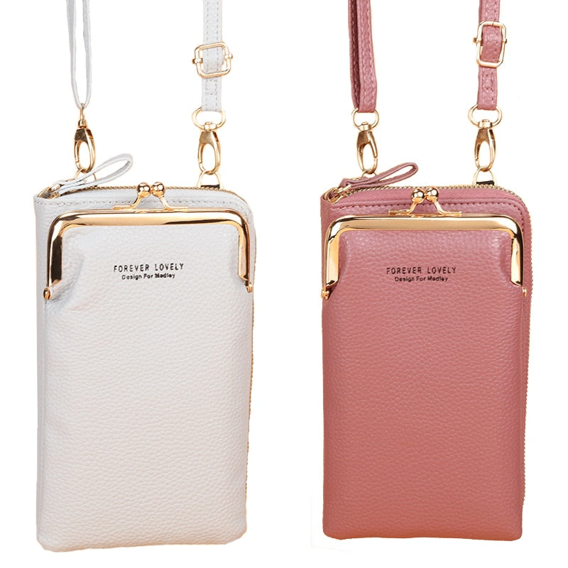 Mini bolsa transversal para celulares