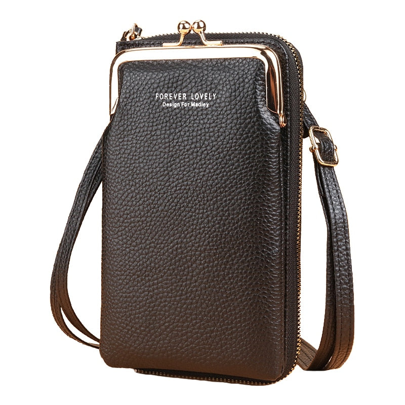 Mini bolsa transversal para celulares