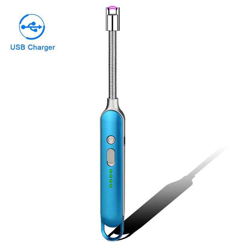 Isqueiro Elétrico Recarregável LED
