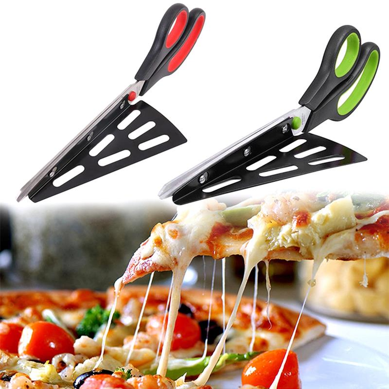 Tesoura Corta Pizza 2 em 1
